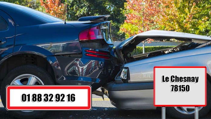 voiture accidenté le chesnay
