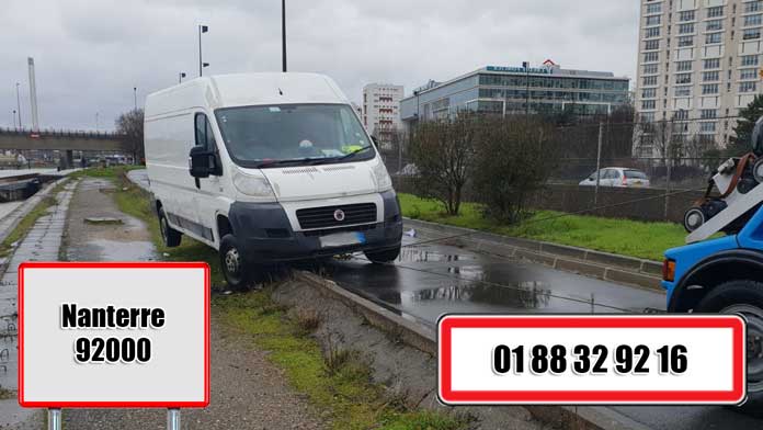 remorquage camion utilitaire nanterre
