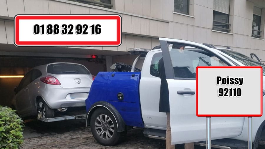 remorquage voiture parking poissy
